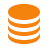 a pile of four orange coins stacked on each other